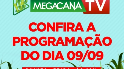 Programação da Megacana nesta quinta-feira