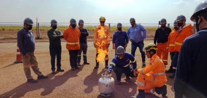 CRV Industrial – Unidade de Capinópolis promove curso de Brigada de Incêndio Florestal