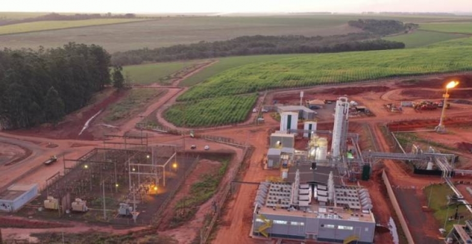 Renovável Geo Energética e Raízen possuem uma das maiores plantas de biogás do mundo, inaugurada no ano passado, em Guariba, interior de São Paulo (Divulgação/Raízen)