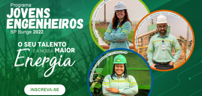 Prazo para inscrições no Programa Jovens Engenheiros da BP Bunge termina em 29 de novembro