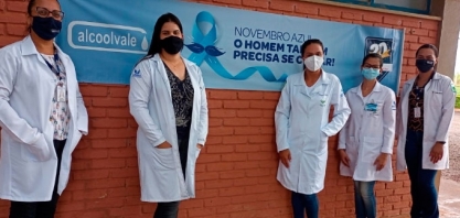 Novembro Azul é tema de campanha e ações na Alcoolvale