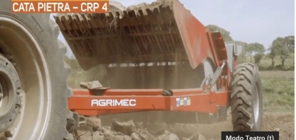 Confira o desempenho da caçamba recolhedora de pedras Cata Pietra