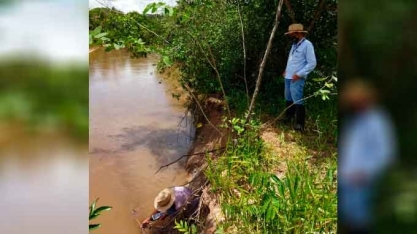 Alcoolvale realiza coleta das águas superficiais e subterrâneas