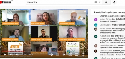 Aumente suas chances de trabalhar no setor, confira gravação da live: “Qual o perfil do profissional para o setor sucroenergético?”