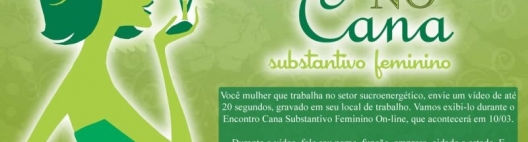 Você no Encontro Cana Substantivo Feminino on-line