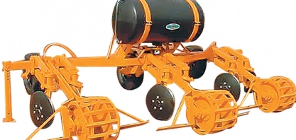 Cobridor de 3 Linhas Auto-Direcionável com 3 rodas alinhadoras