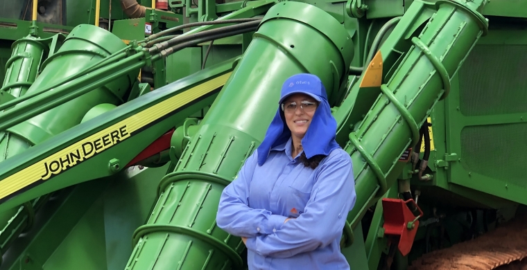 De merendeira à multiplicadora para capacitação e formação de operadores de colhedoras de cana