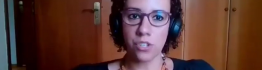 Fernanda Kruse, gerente de Pessoas & Organização da Atvos, no Encontro Cana Substantivo Feminino On-line