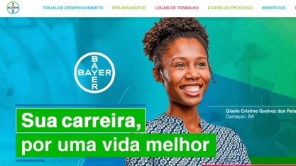 Bayer abre mais de 120 oportunidades de estágio no Brasil