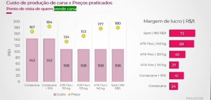 Produtores de cana na safra 2021/22 fizeram “colchão” e estão mais capitalizados