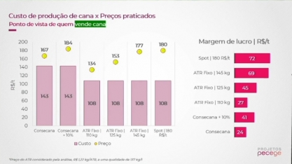 Produtores de cana na safra 2021/22 fizeram “colchão” e estão mais capitalizados