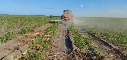 Profissionais da Usina Coruripe adaptam equipamento para aplicação de corretivo nos canaviais