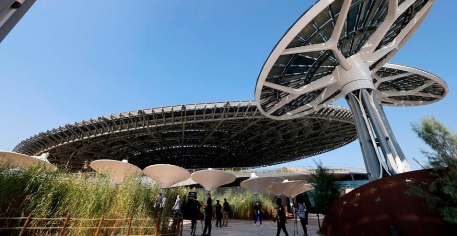 Pavilhão de Sustentabilidade na ExpoDubai. AFP_GETTY IMAGES