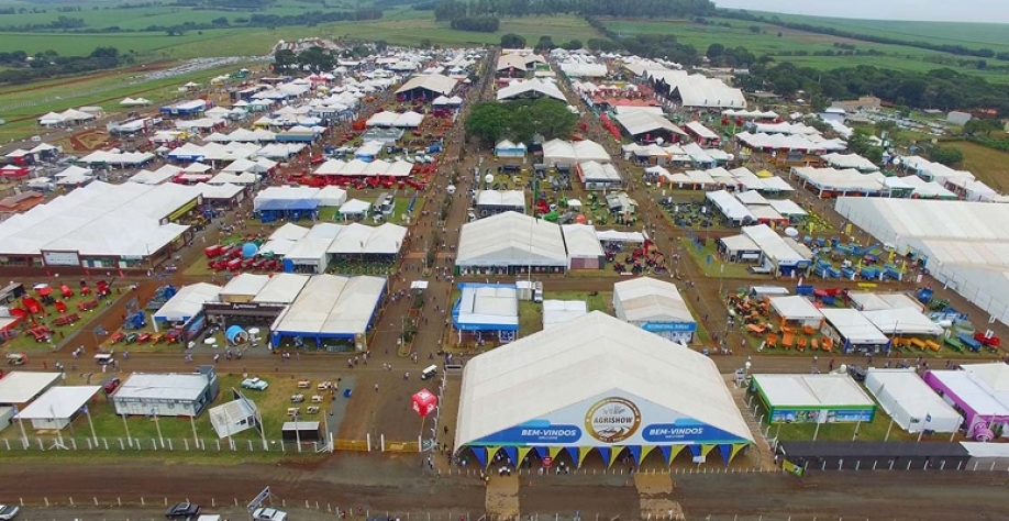 Pavilhão da Agrishow. Divulgação