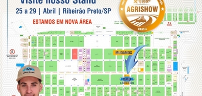 DMB está de casa nova na Agrishow 2022