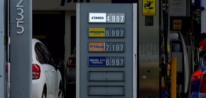 Litro do etanol sobe R$ 0,20 nos postos de Ribeirão Preto, SP, e chega a R$ 4,99