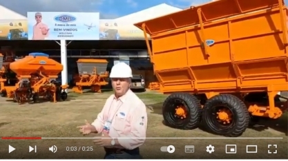 A DMB passa a ocupar uma área maior e está na rua principal da Agrishow