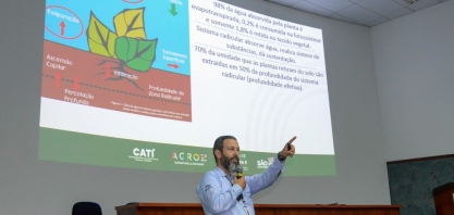 Seminário sobre Conservação do Solo reúne pesquisadores e técnicos da Secretaria de Agricultura e Abastecimento no Instituto Agronômico (IAC-Apta)