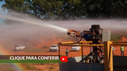 Novas tecnologias para combate de incêndios são utilizadas em simulados do PAM