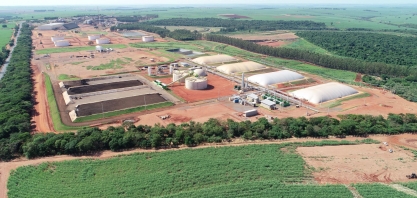 Cocal e Raízen iniciam operação de planta de energia elétrica a partir do biogás