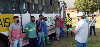 Alcoolvale: colaboradores participam de treinamento da NR 31.8
