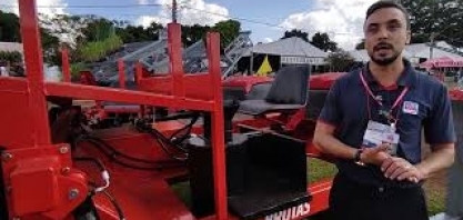 Plantadora combinada de toletes faz plantio “perfeito” com até três toneladas de mudas por hectare