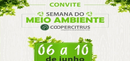 Semana do Meio Ambiente: Coopercitrus promove capacitação para produtores rurais e comunidade