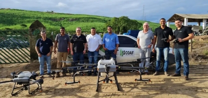 Coaf recebe drones para uso nos canaviais dos cooperados em PE