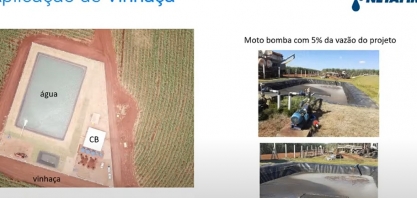 Aplicação de vinhaça via sistema de gotejo resulta em aumento de produtividade e alta redução no gasto com fertilizantes