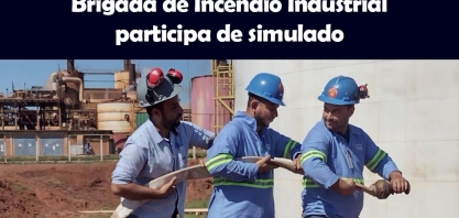 Alcoolvale: Equipe de Combate de Incêndio participa de simulado