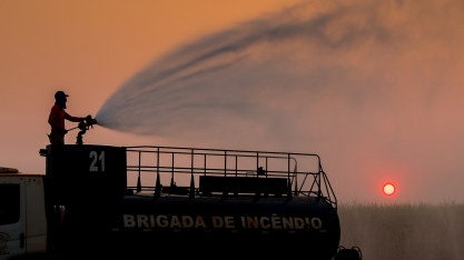 Atvos faz aportes de quase meio milhão de reais para prevenir e combater incêndios em seus canaviais