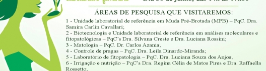 Cana Substantivo Feminino promove visita técnica ao Centro de Cana do IAC