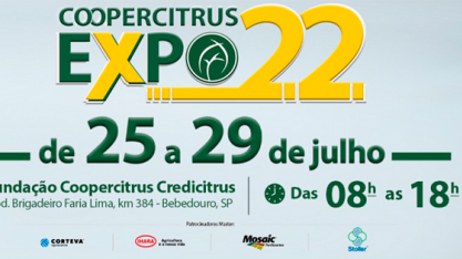 Coopercitrus Expo 2022: ‘Uma Nova Experiência’, de 25 a 29 de julho