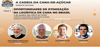 Oportunidades na logística da cana será tema de painel na 4ª edição do Esalqshow