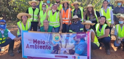 Raízen realiza plantio de 125 mudas de árvores em Guariba