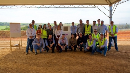Raízen inaugura pedra fundamental de sua segunda planta de biogás