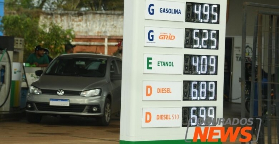 Última vez que o valor esteve abaixo dos R$ 5 foi em janeiro de 2021 - Crédito: Hedio Fazan/Dourados News