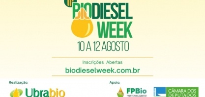 Um dos maiores eventos de biocombustíveis do país, Biodiesel Week chega à 3ª edição e ocorrerá de forma presencial e virtual na Câmara dos Deputados
