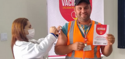 Clealco: cerca de 300 colaboradores foram imunizados contra a gripe em campanha de vacinação realizada pela primeira vez nas unidades