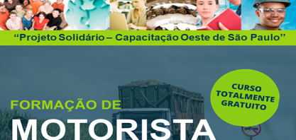 Cocal promove formação gratuita de motorista canavieiro