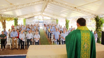 Agrovale comemora 50 anos com missa em ação de graças