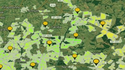 Cocal instala plataformas para gestão climática