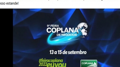 DMB Máquinas e Implementos Agrícolas participará da 9ª Feira Coplana de Negócios