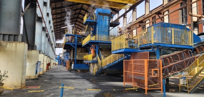 Uma das maiores produtoras de açúcar, a Usina Cruz Alta apresenta excelente eficiência de extração