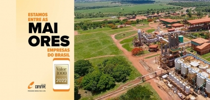 Usina Coruripe é reconhecida como a maior empresa de bioenergia do Nordeste