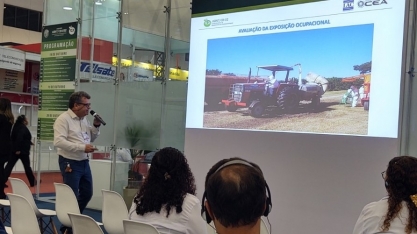 Qualidade de equipamentos de proteção individual para agrotóxicos é tema de debate em feira internacional