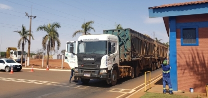 Tereos transportou mais de 30 mil ton de cana com caminhão canavieiro movido a biometano da vinhaça