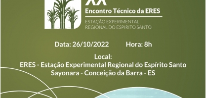 Encontro técnico no Espírito Santo avalia desempenho de variedades de cana-de-açúcar