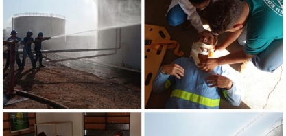 Alcoolvale: brigadistas do turno B participam de diversos simulados
