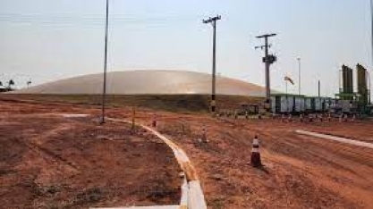 Na planta de Biogás da Tereos, 70% da matéria orgânica da vinhaça é convertida em biogás